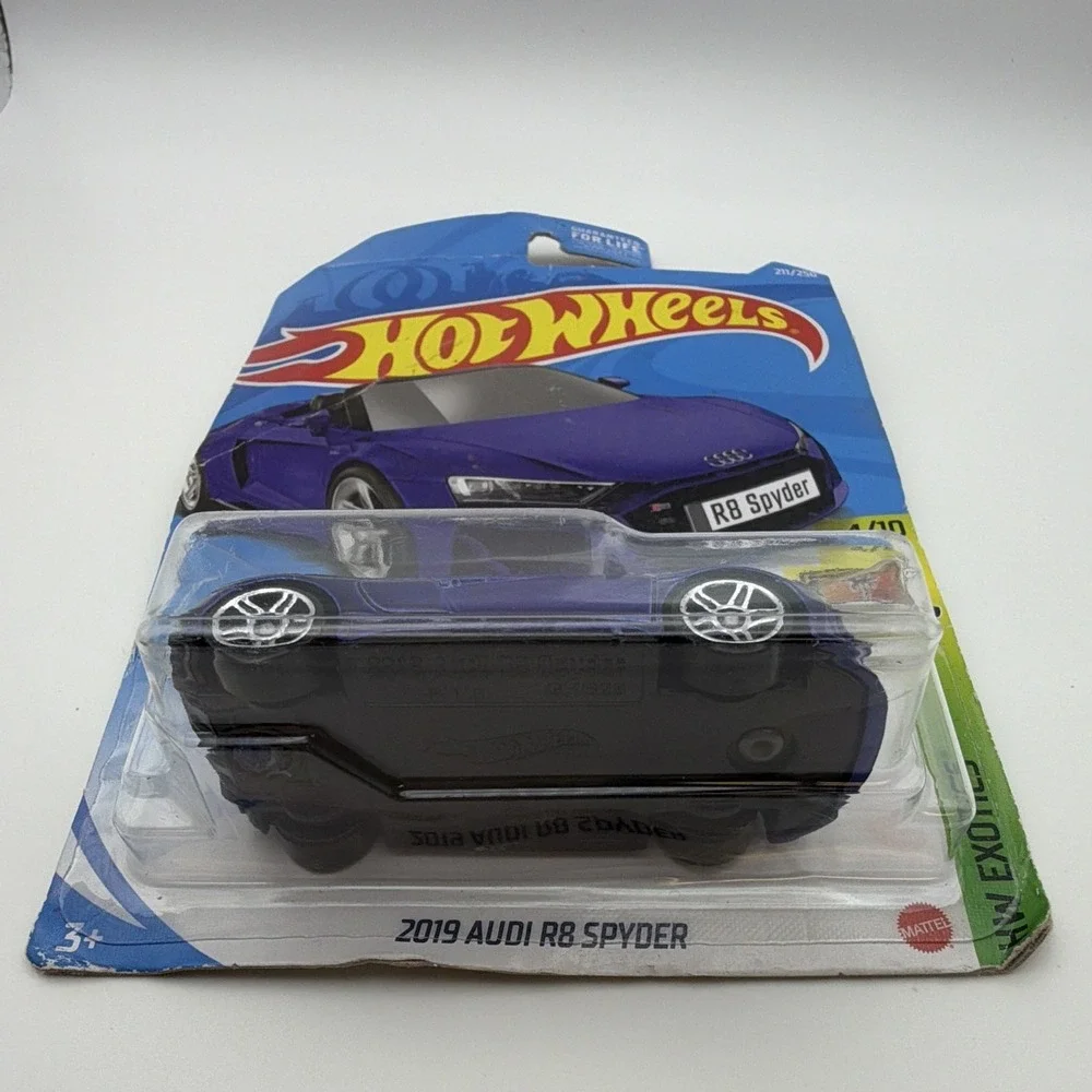 Hot Wheels HW Exotics 2019 Audi R8 Spyder Super Blue HTF